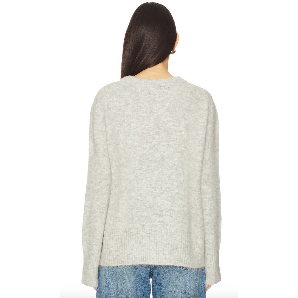NWT Pistola Ivy Crewneck Oversized Cozy Pullover Sweater Soft Gray Women's Small - Picture 7 of 7